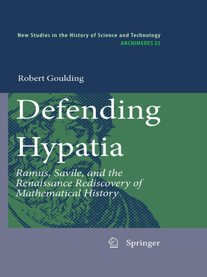 cover image of Defending Hypatia